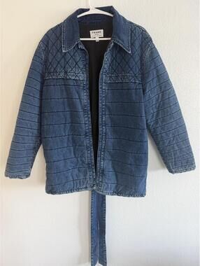Frame Denim Le Quilted Jacket Sz S Luxury Boho Cottage